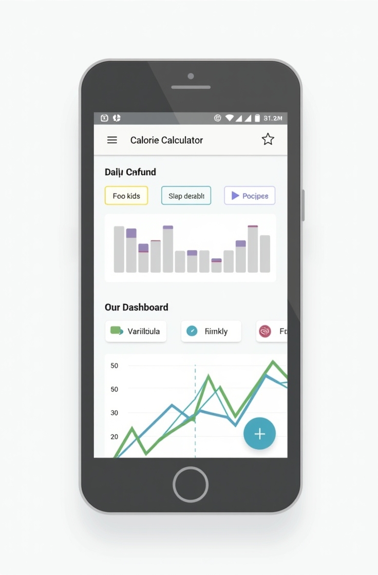 track progress with calorie calculator