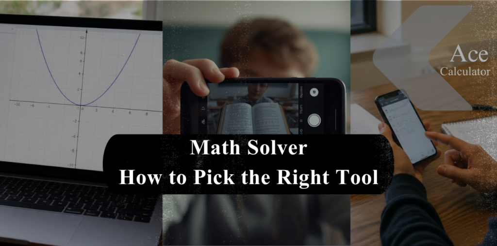 Math Solver How to Pick the Right Tool