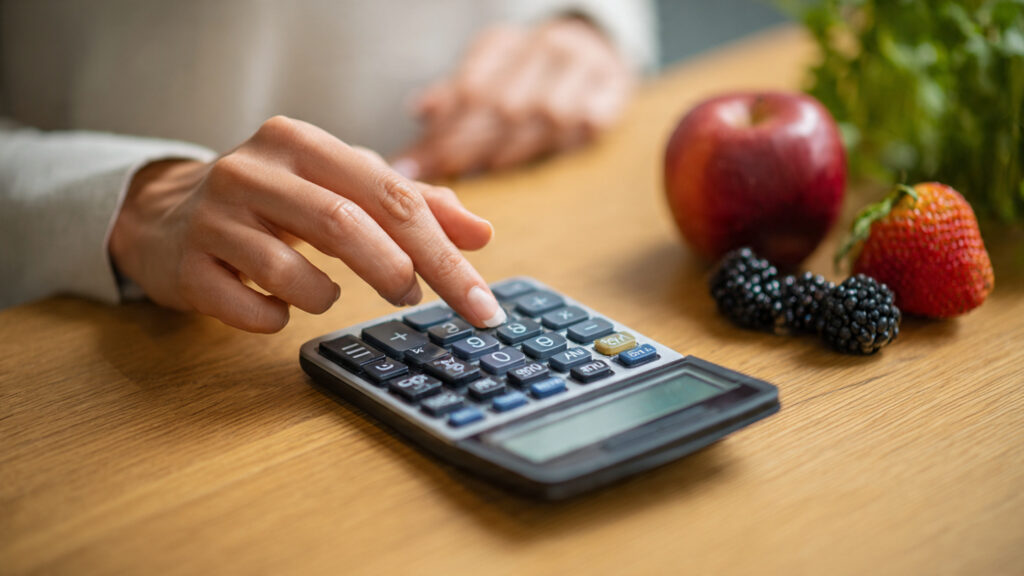 Calories and portion awareness made simpler