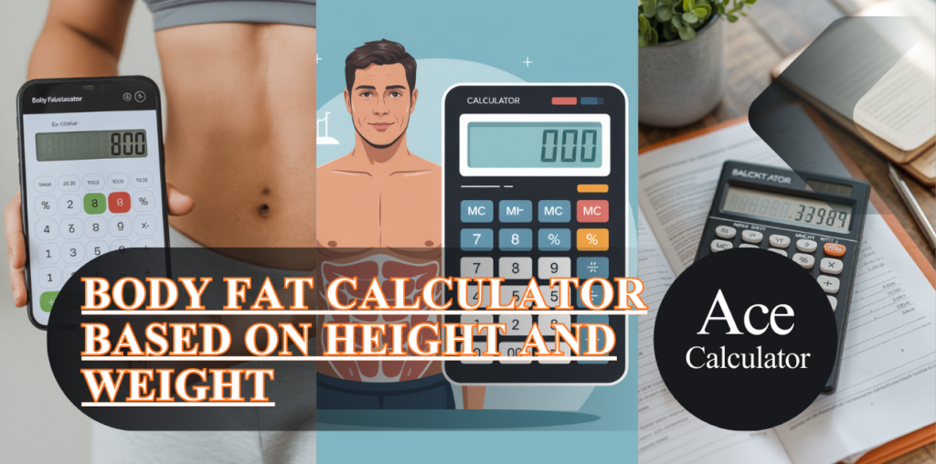 Body Fat Calculator Based on Height and Weight