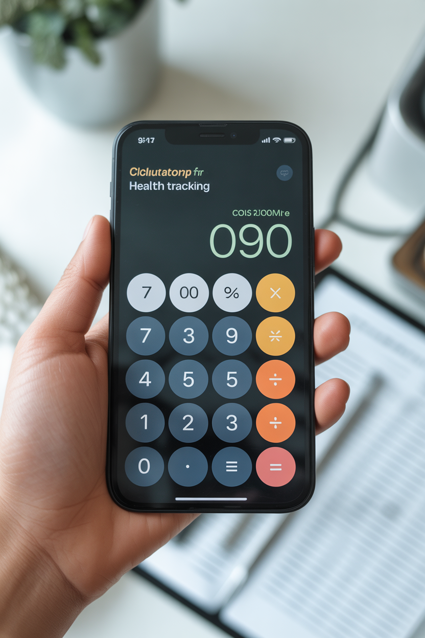 best calculator app for iphone health tracking
