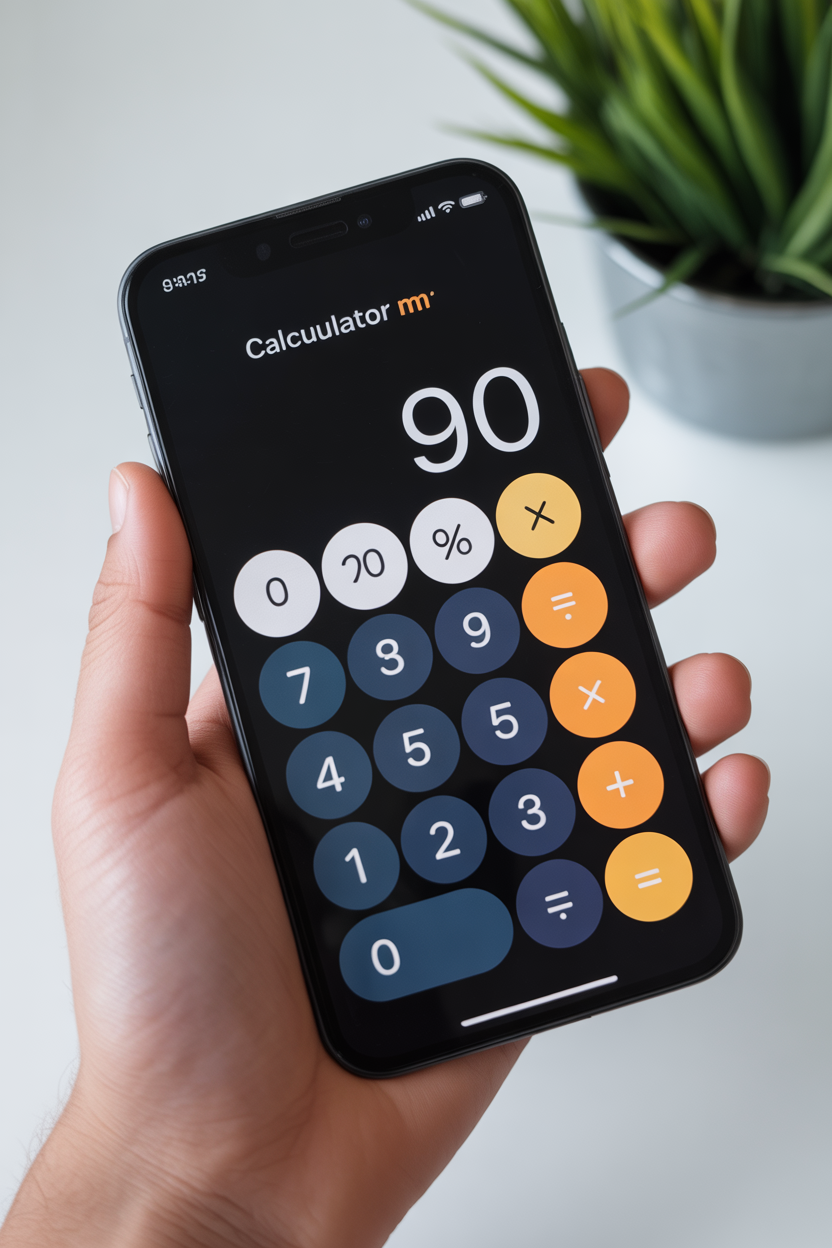 best calculator app for iphone mobile usage