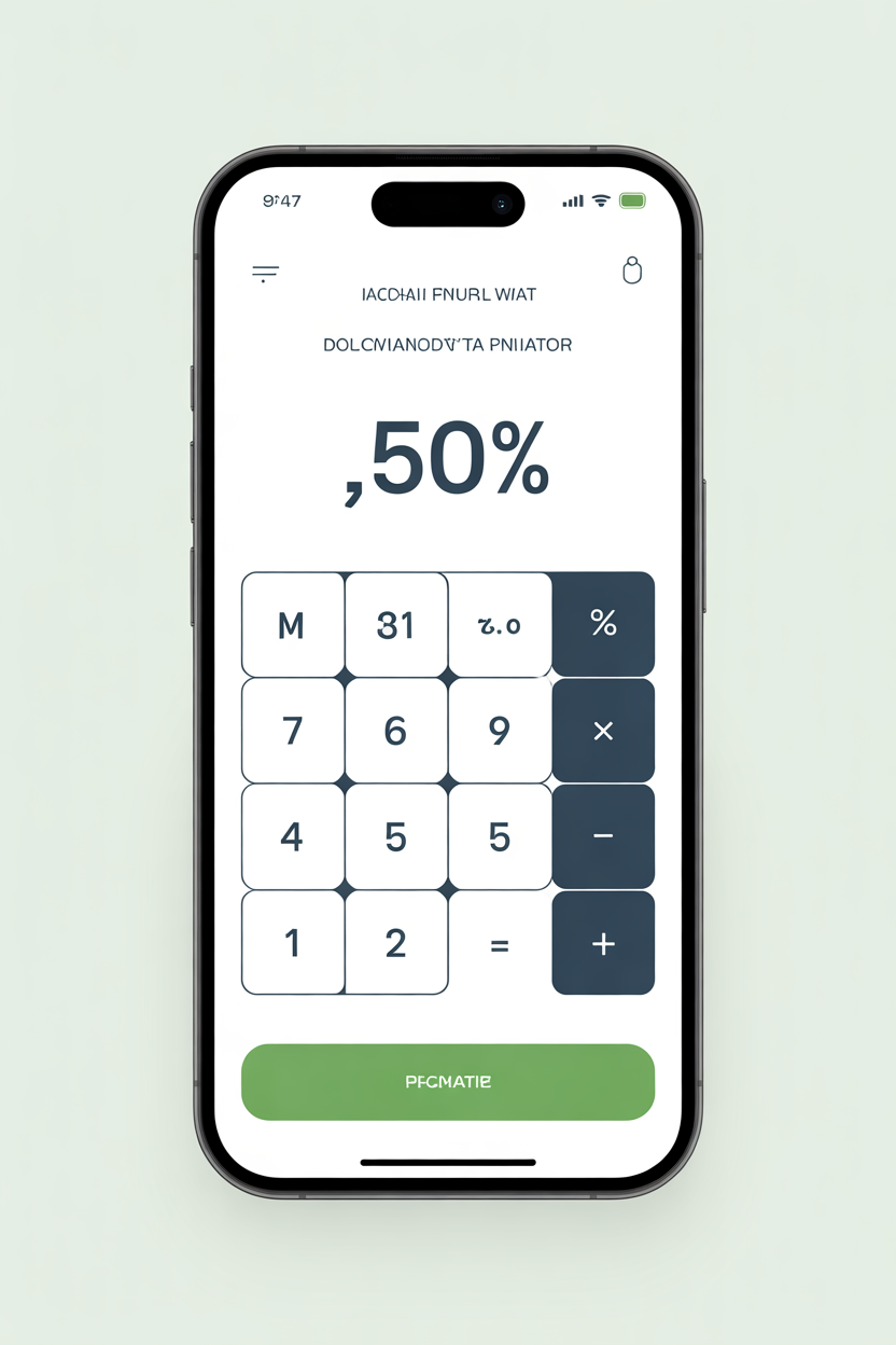 bmi and body fat calculator mobile friendly design