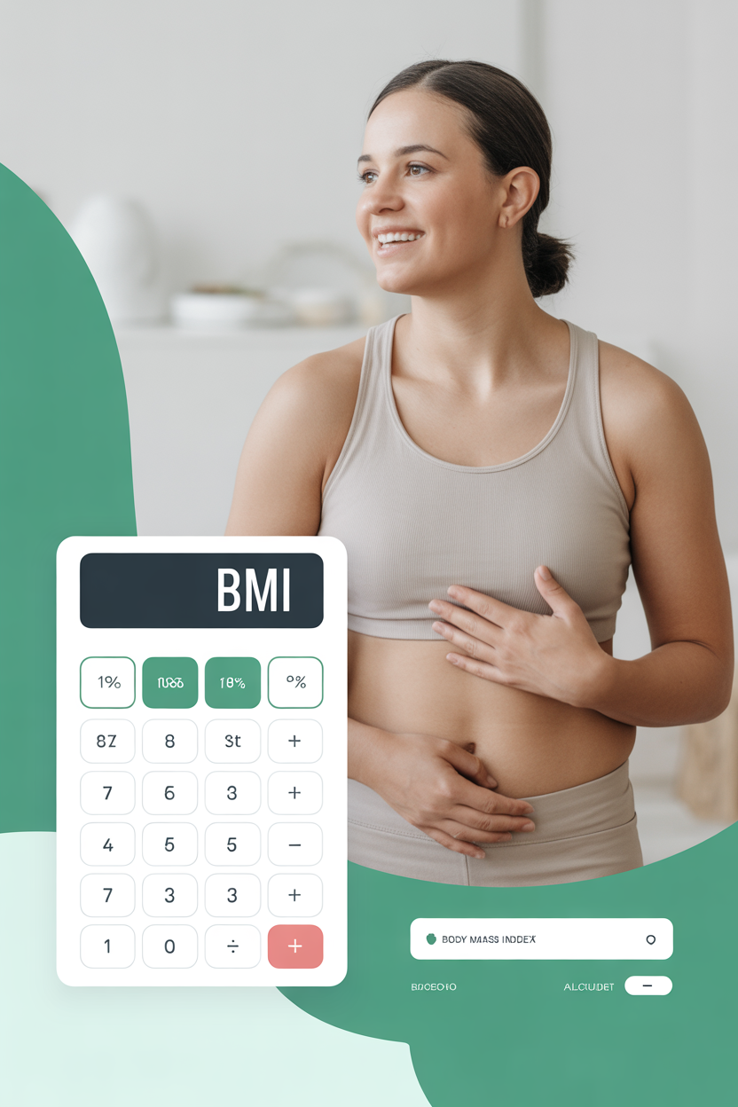 bmi body mass index calculator online interface example