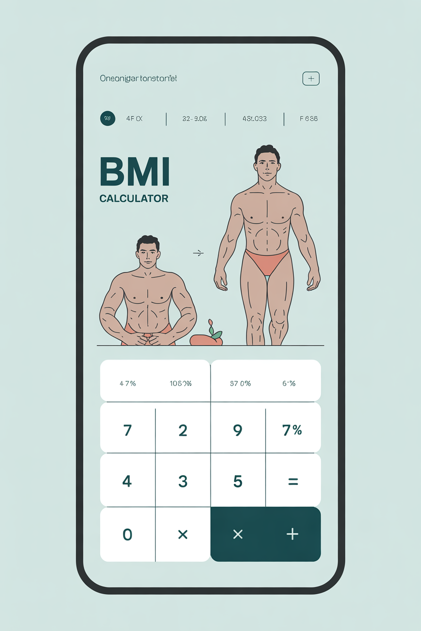 bmi calculator in kg and feet dashboard