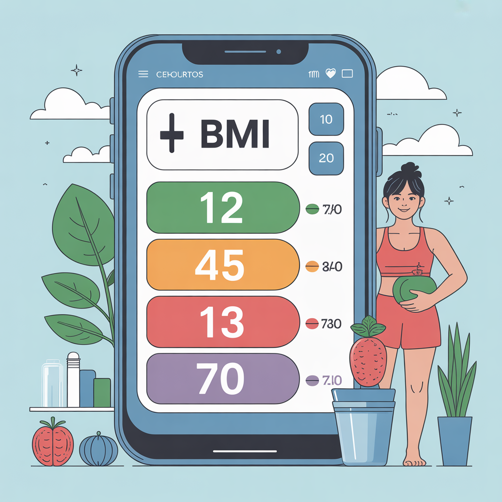 bmi body mass index calculator online health tracking example