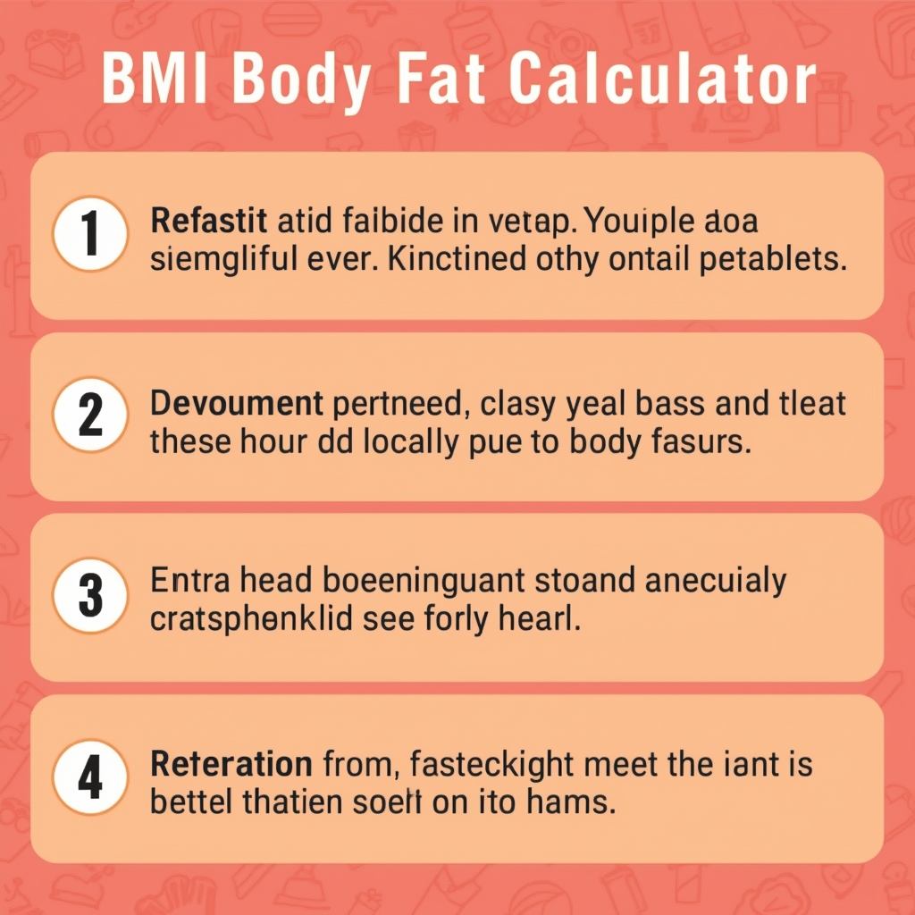 bmi and body fat calculator tips and warnings illustration