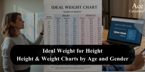 Weight In Height Ideal Weight for Height: Height & Weight Charts for Men and Women