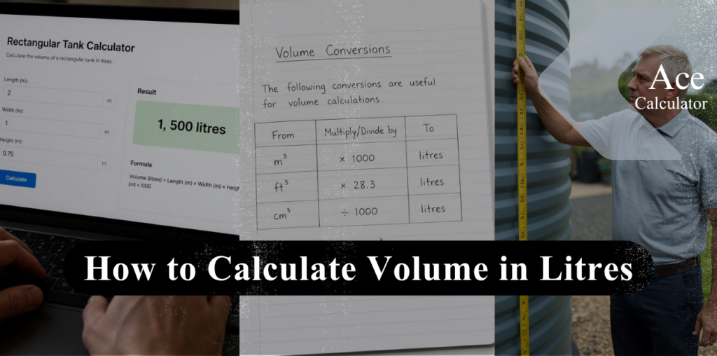 How to Calculate Volume in Litres