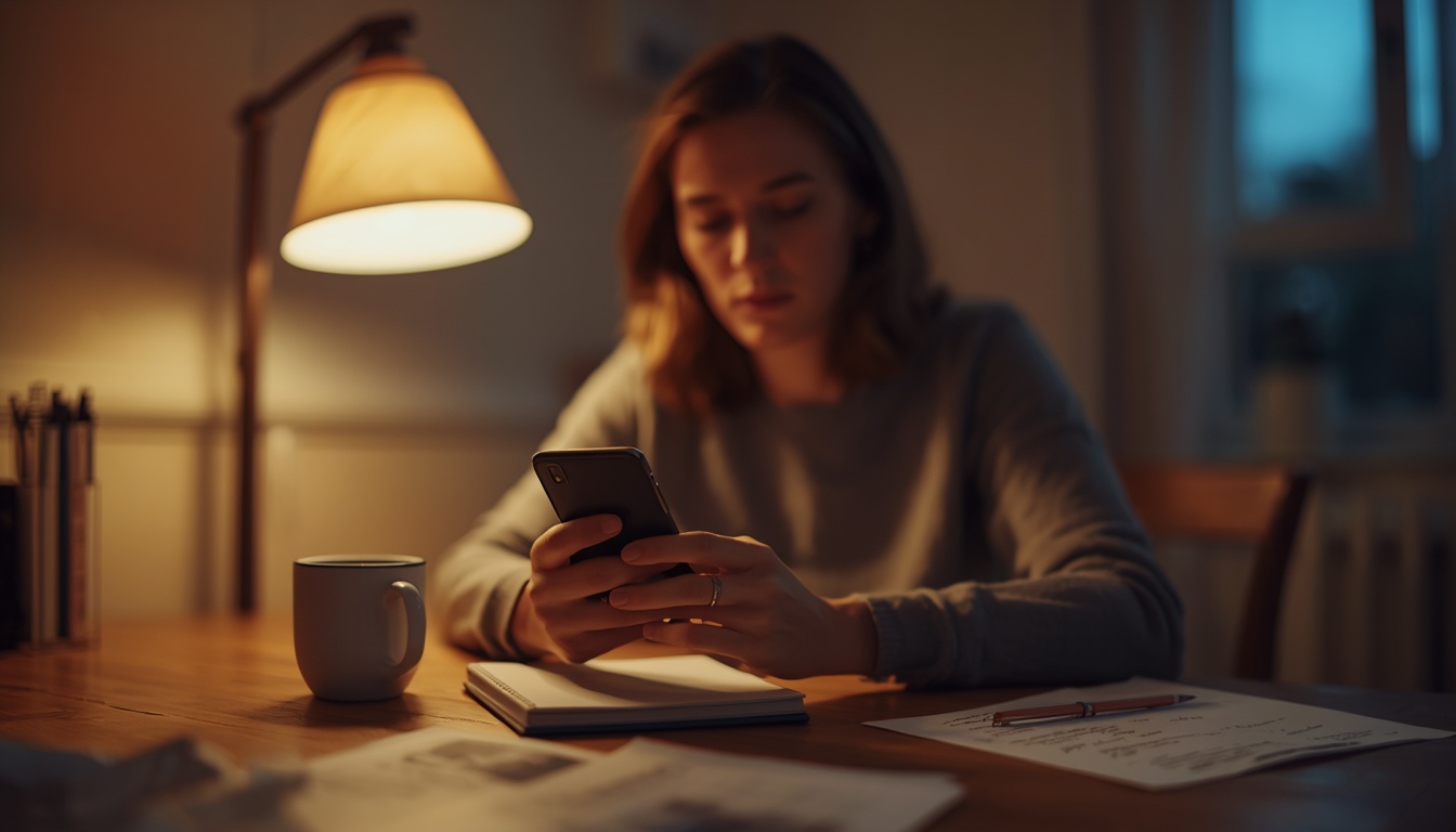how many calories should i eat a day: person calculating TDEE at a kitchen table