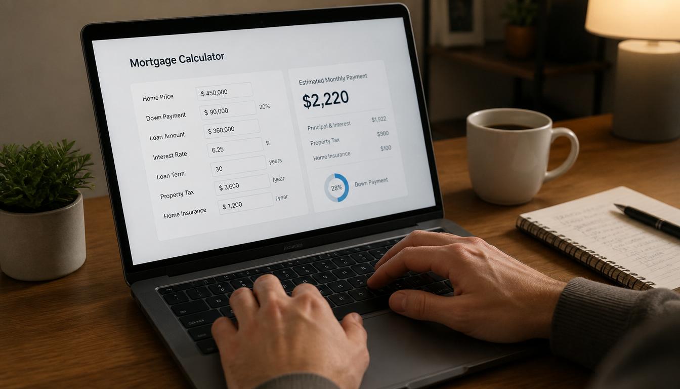 how much house can i afford: using a mortgage calculator to estimate monthly payment