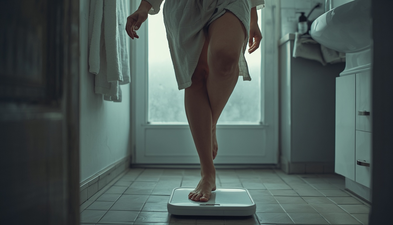 bmi calculator women: weighing in as part of a morning routine