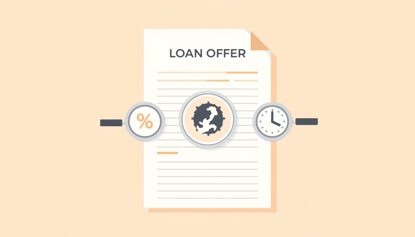 first time borrower: reading APR and fees on a personal loan offer